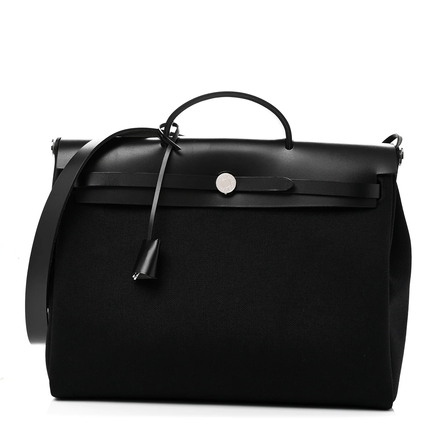 Military Toile Vache Hunter Herbag Messenger 39 Black