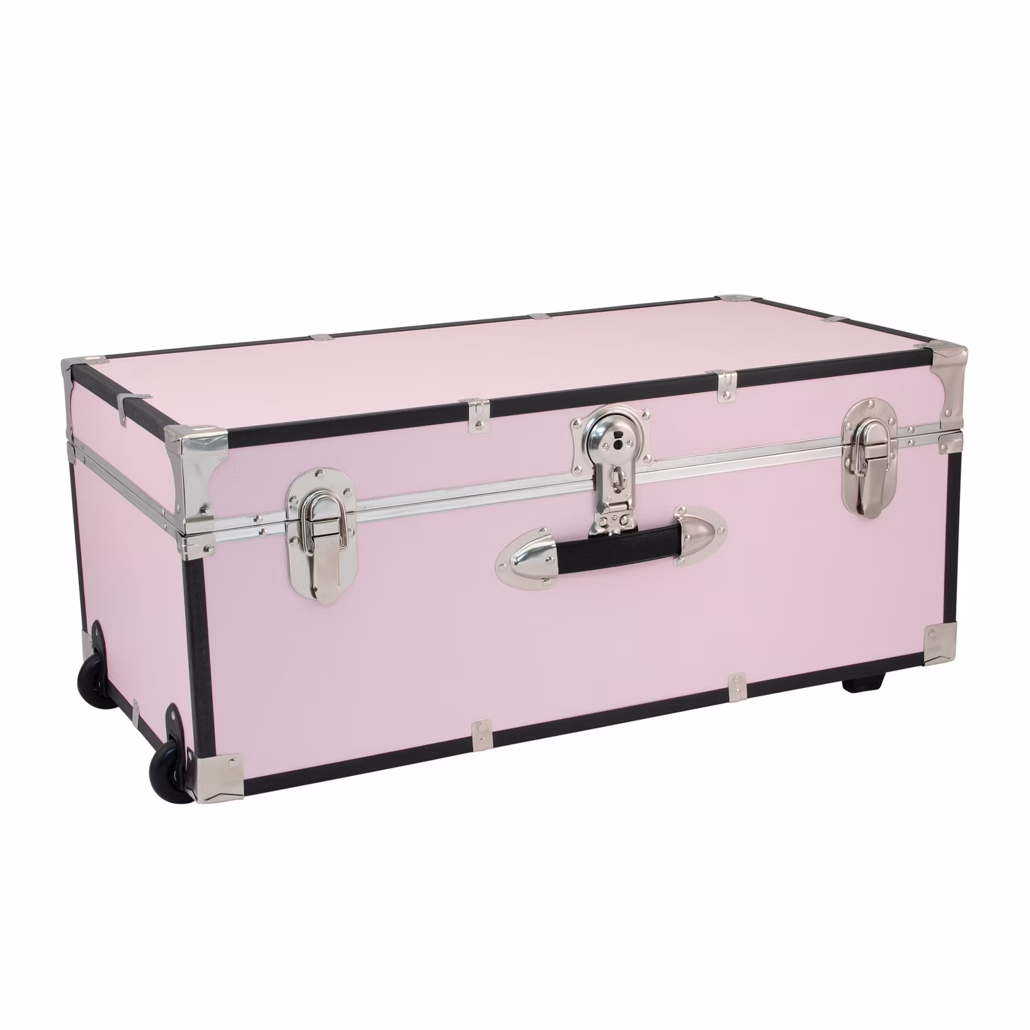 Seward Trunk Rover 30 in. Locking Trunk with Wheels(Gray) - Image 3