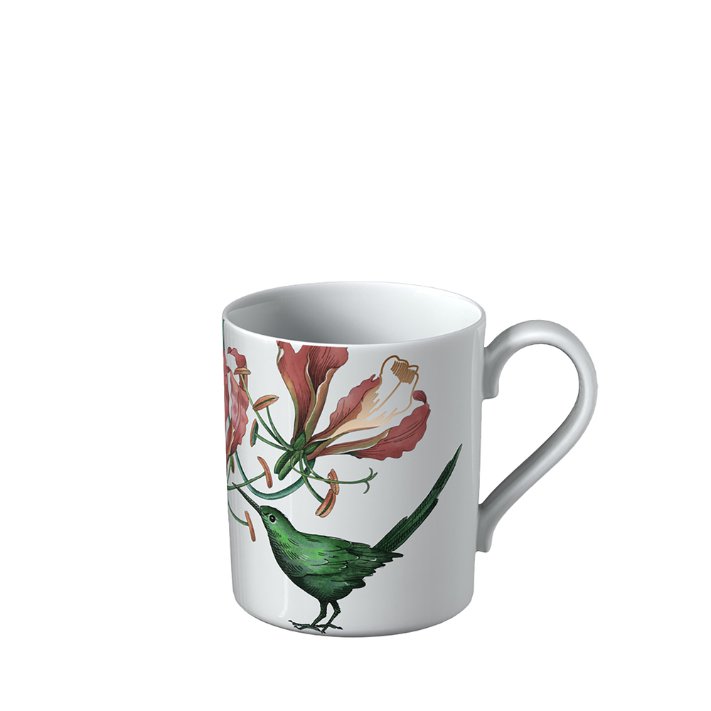 Avarua Mug - Multi-colored, 8.8 oz, Premium Bone Porcelain