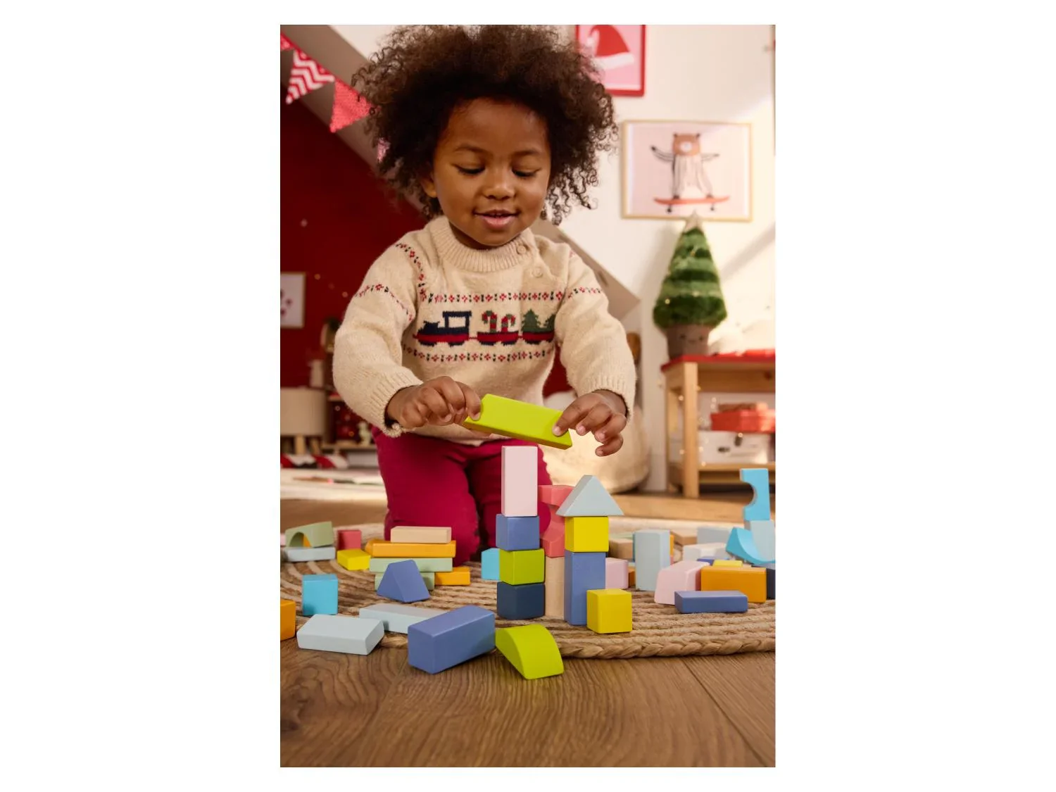 lupilu Set de blocs de construction