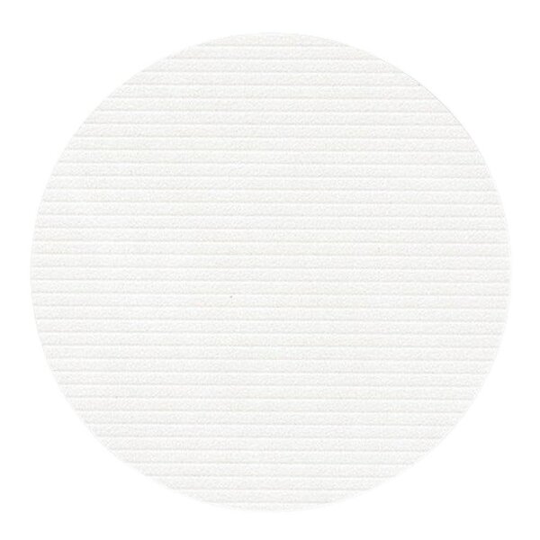 Circle Corduroy glassbrikke 10 cm Pure White
