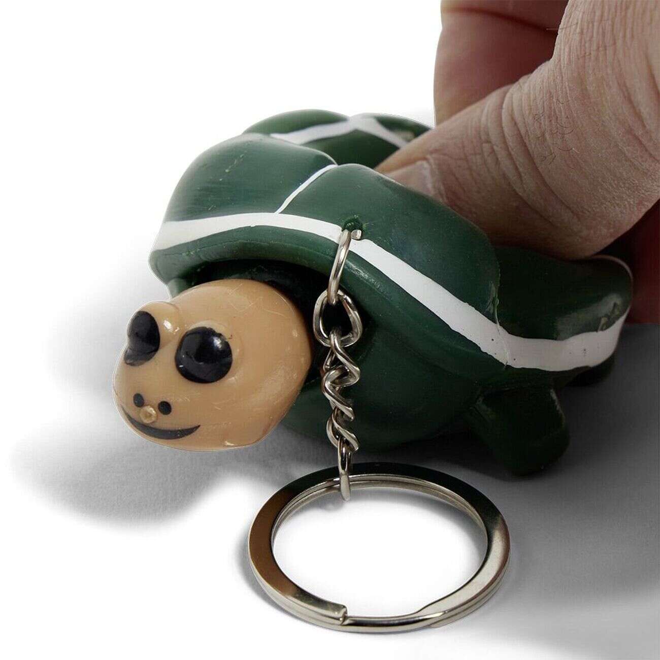 Porte-clé fun en plastique et métal - 4 modèles