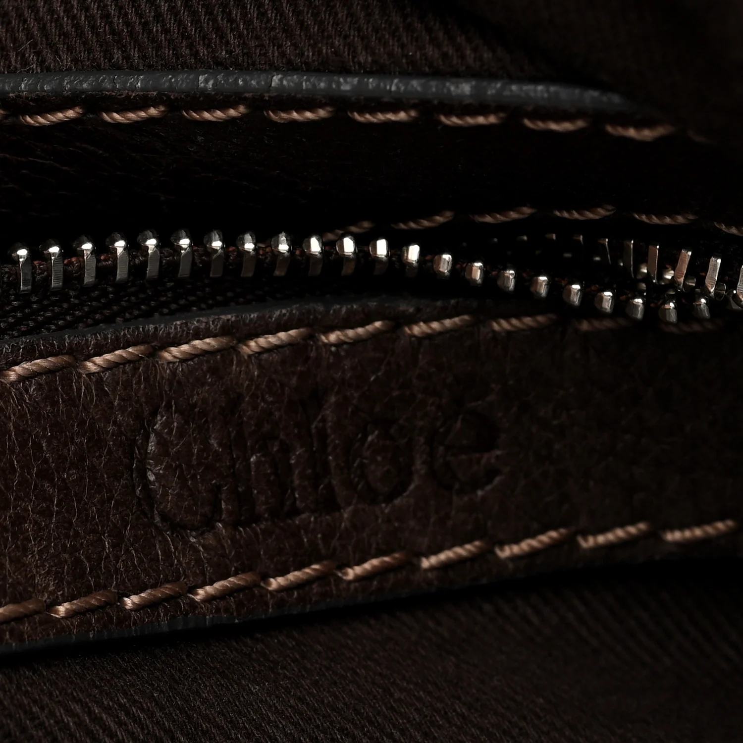 Calfskin Paddington Hobo Brown