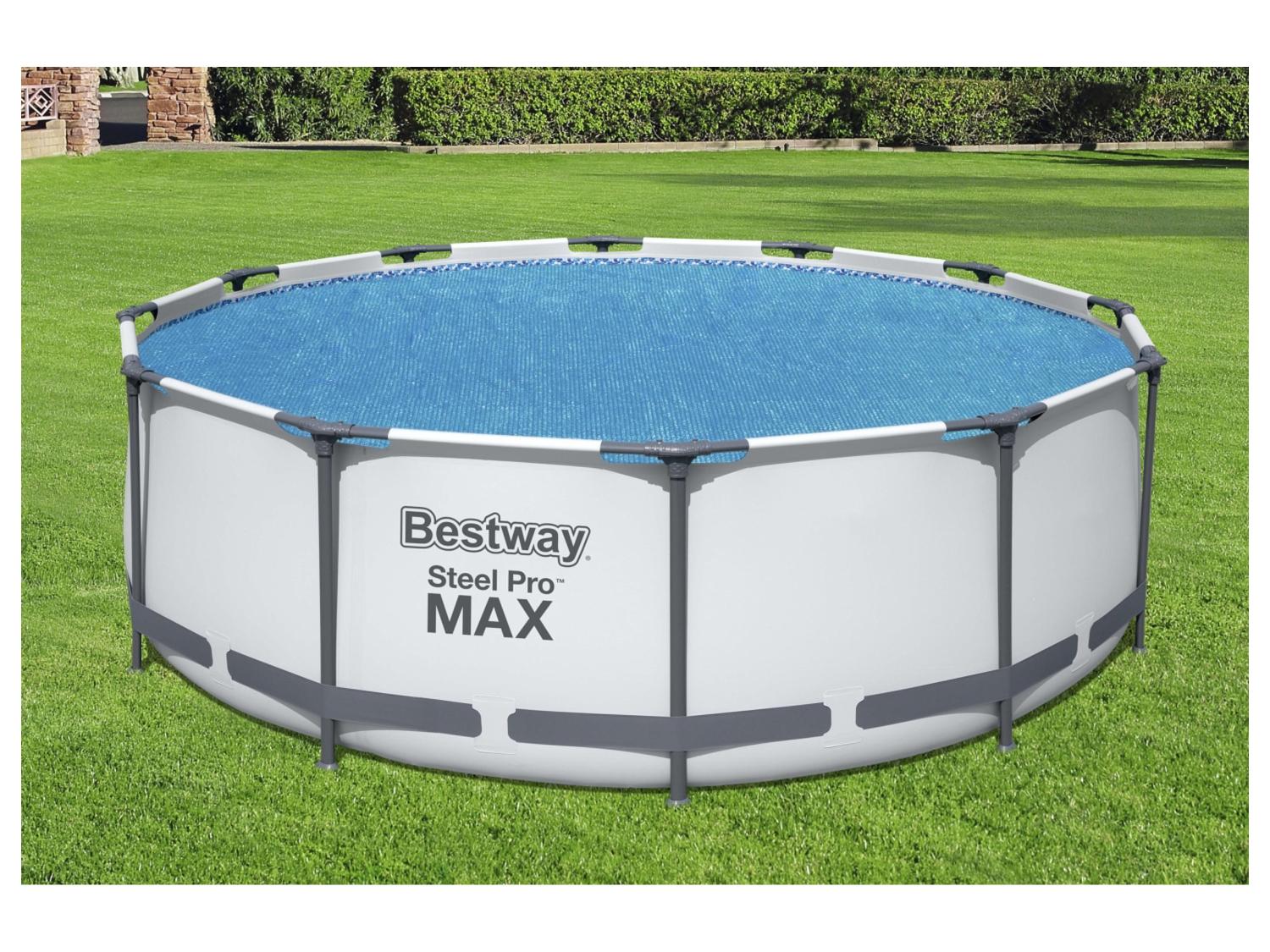 Bestway Bche de couverture pour piscine ronde,  356 cm