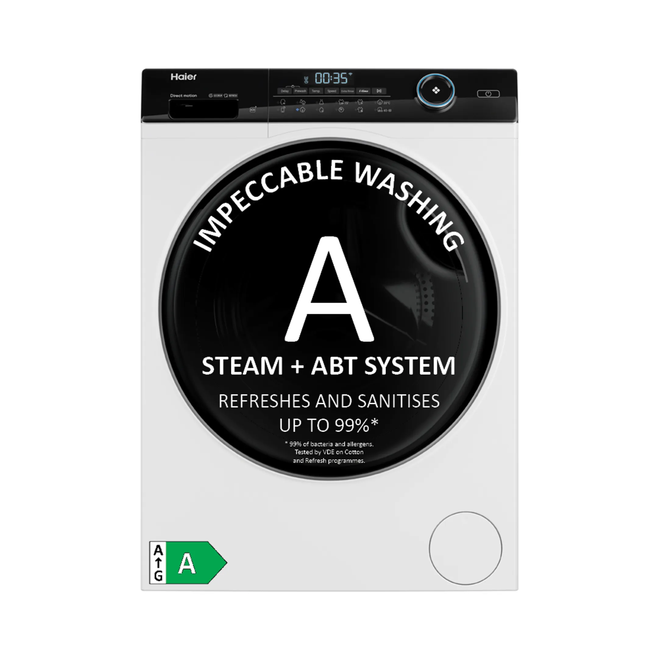 Haier Wasmachine HW80-B14959EU1DF Irefresh Connected