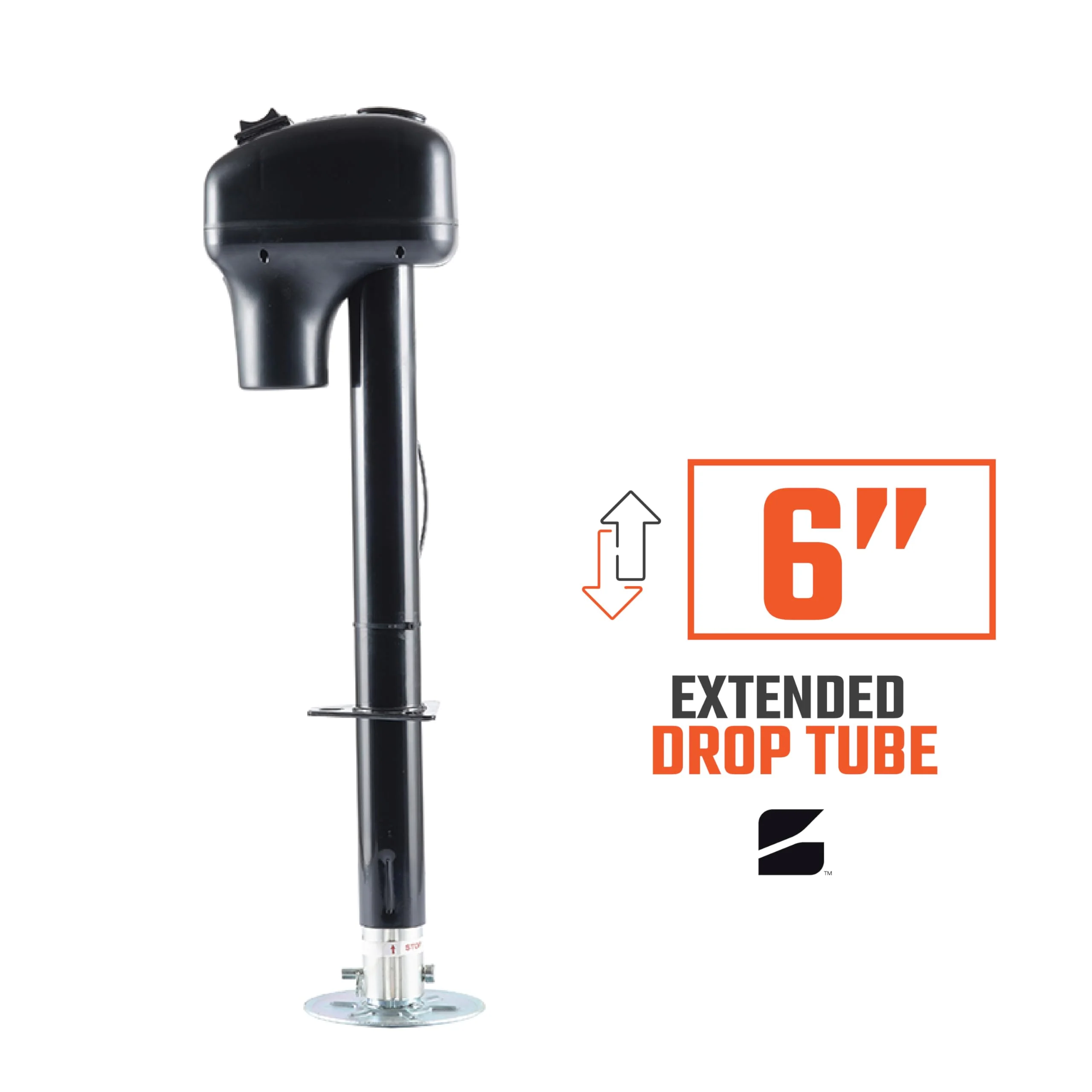 Bastion Electric Power Tongue Jack with Cover
