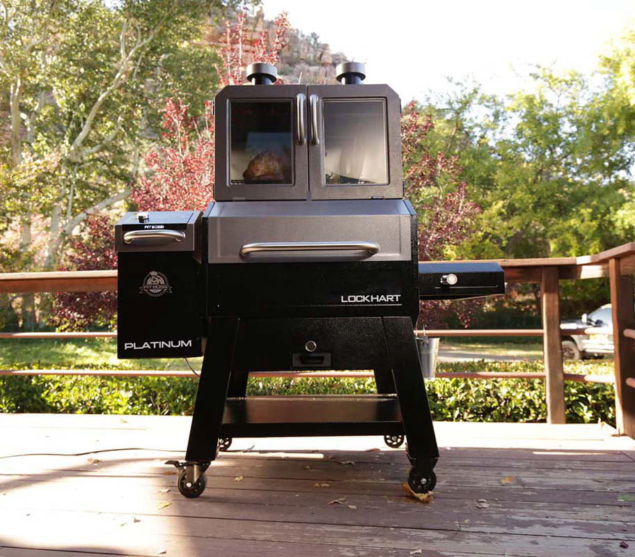 Platinum Lockhart Wi-Fi® and Bluetooth® Wood Pellet Grill and Smoker - Image 6