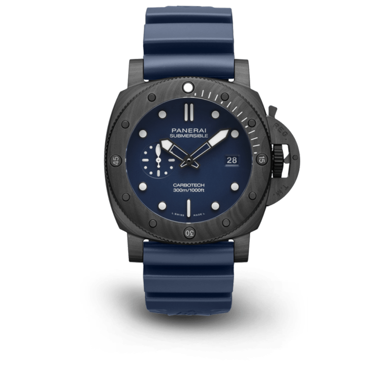 [Super Clone]Submersible QuarantaQuattro Carbotech™ Blu Abisso 44mm