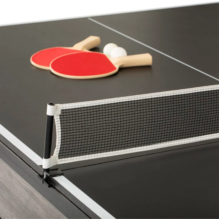 Table combinée 3 en 1 de 2,13 m (7 pi) comprenant billard, ping-pong et table à manger
