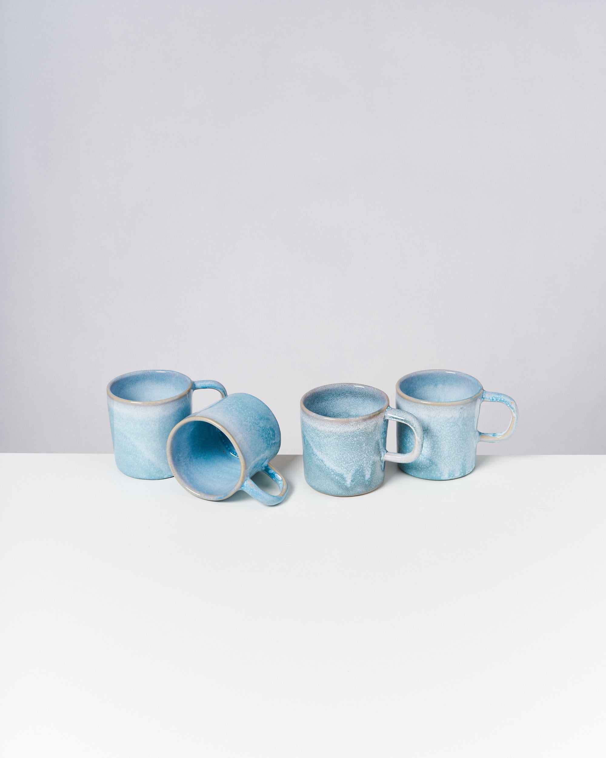 CORDOAMA - LARGE MUG CLASSIC AQUA SET OF 4