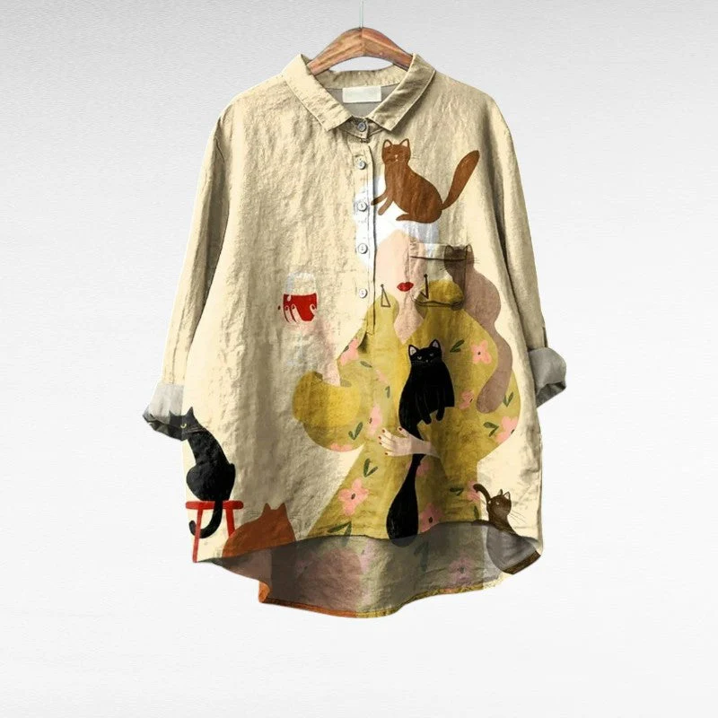 Ariane | Blouse d'été élégante Linne