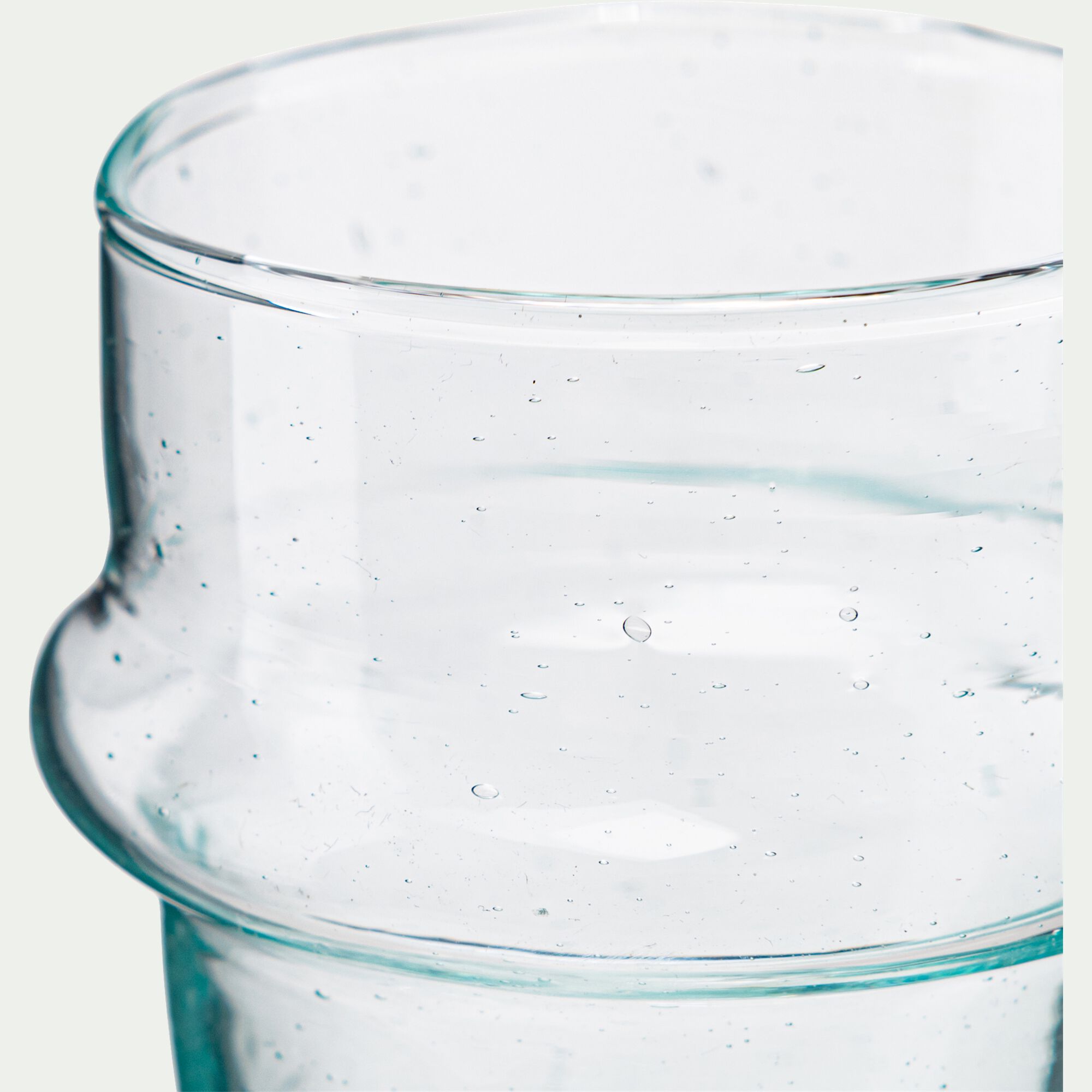 BELDI - Tasse à espresso en verre recyclé 7,5cl - transparent