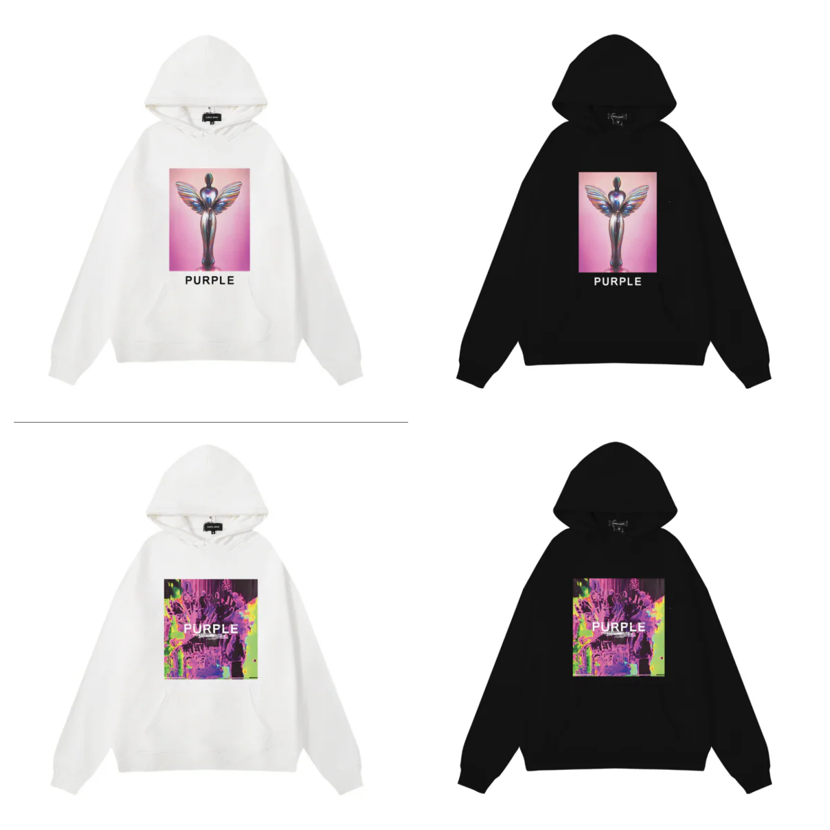 Purple New Hoodie 1980