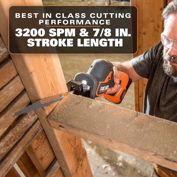 18V SubCompact Brushless Cordless One-Handed Reciprocating Saw (Tool Only) - Image 5
