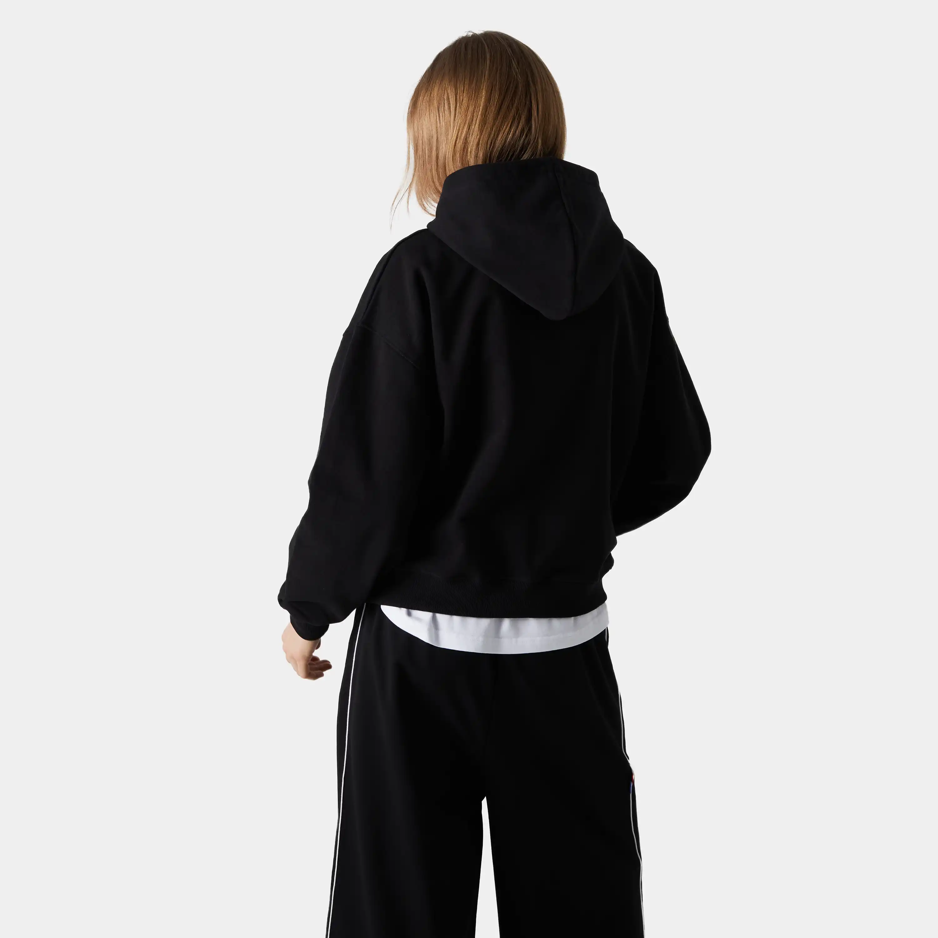 Institution Black Oversized Hoodie