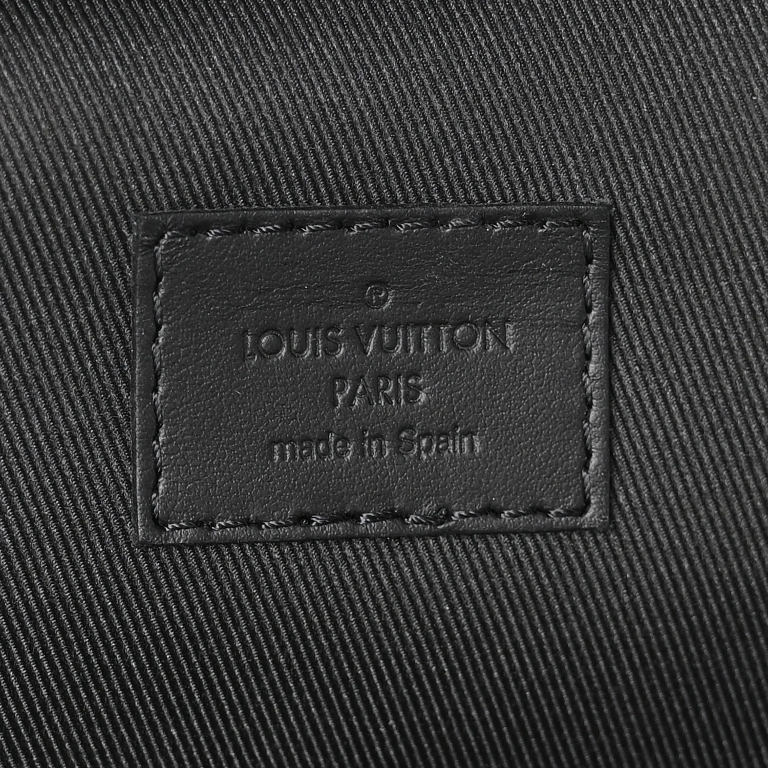 Grained Calfskin Aerogram Takeoff Backpack Black
