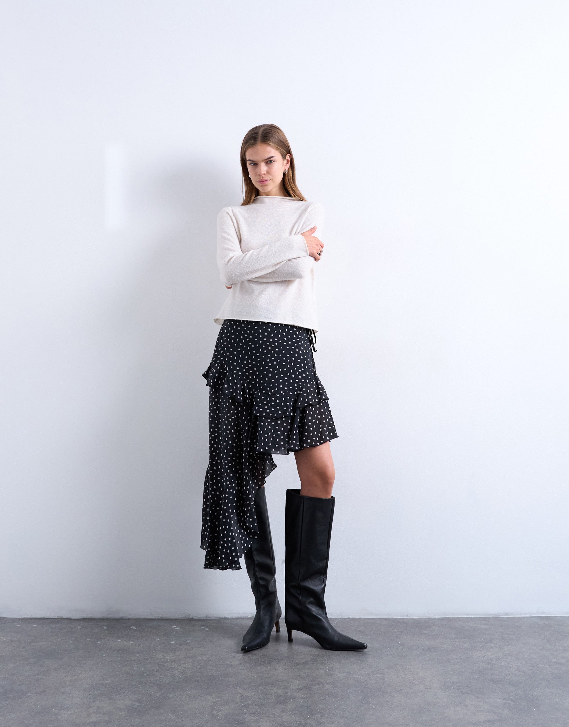 VERO MODA® TSMINNA High rise Midi skirt