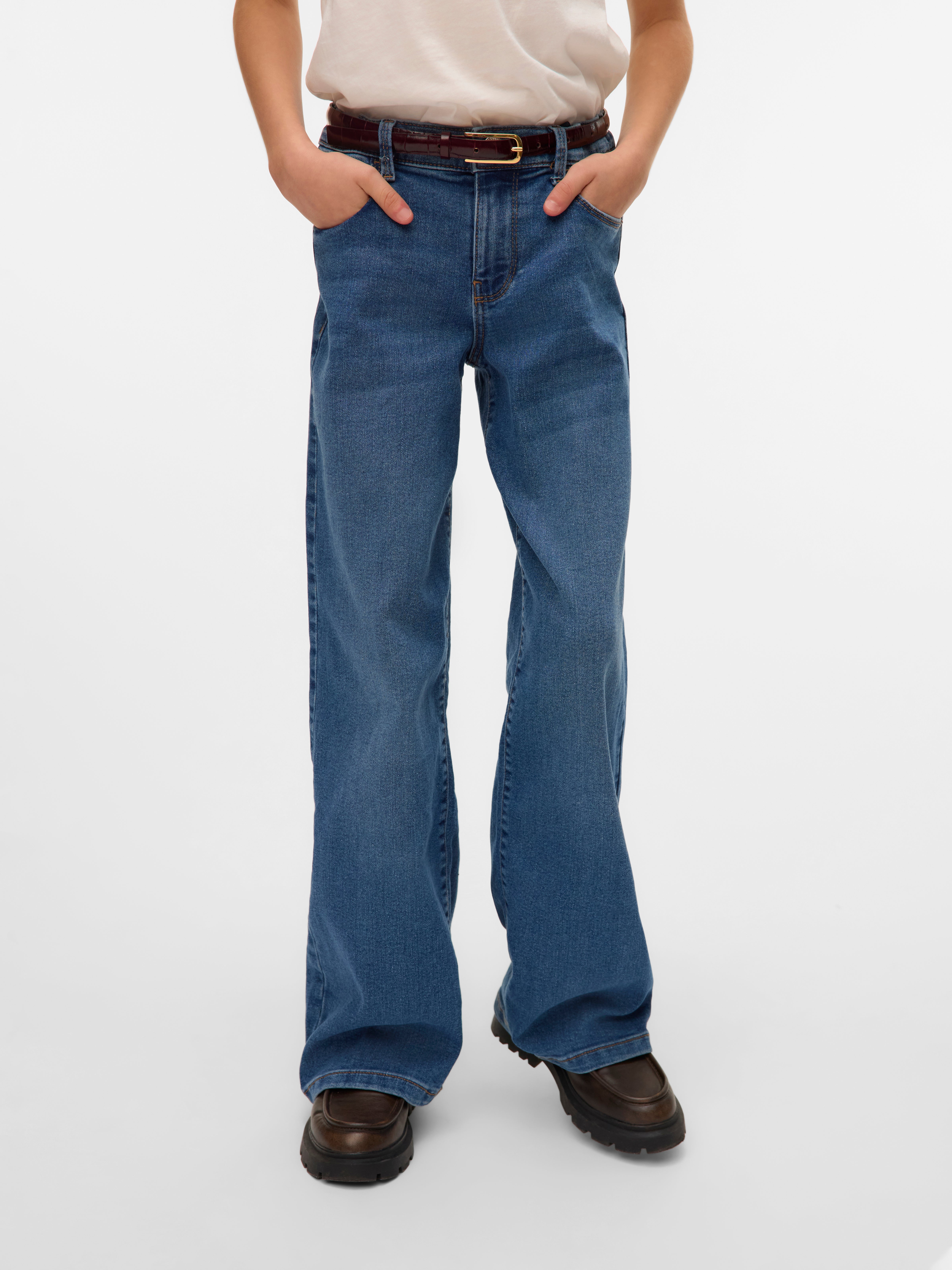VERO MODA® VMEMILIE Mid waist Wide Leg Fit Jeans