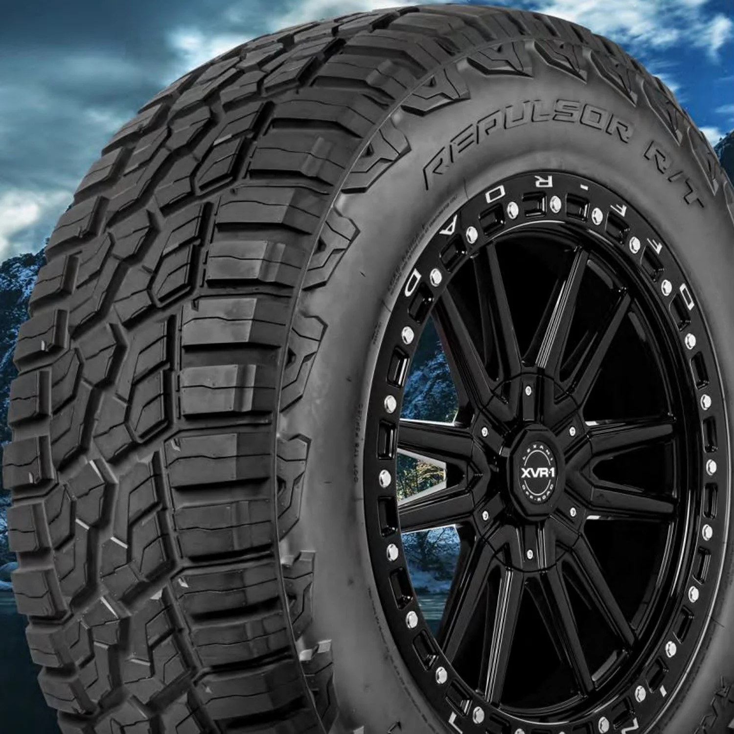 RBP Repulsor R/T 295/70R18 129/126Q E 10 Ply Rugged Terrain Light Truck Tire