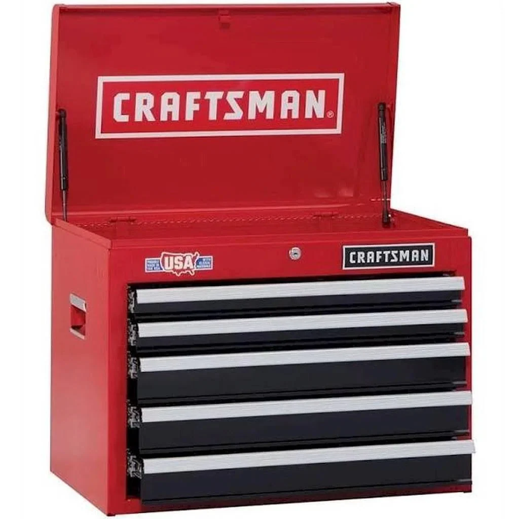 2000 Series 26-IN w X 19.75-IN H 5-DRAWER Steel Tool Chest (Red