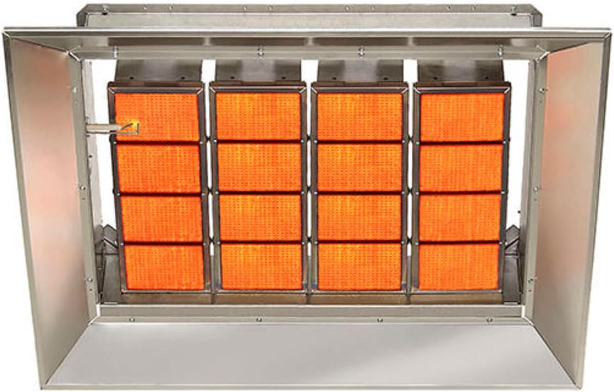 SunStar Natural Gas Heater Infrared Ceramic, 140000 Btu
