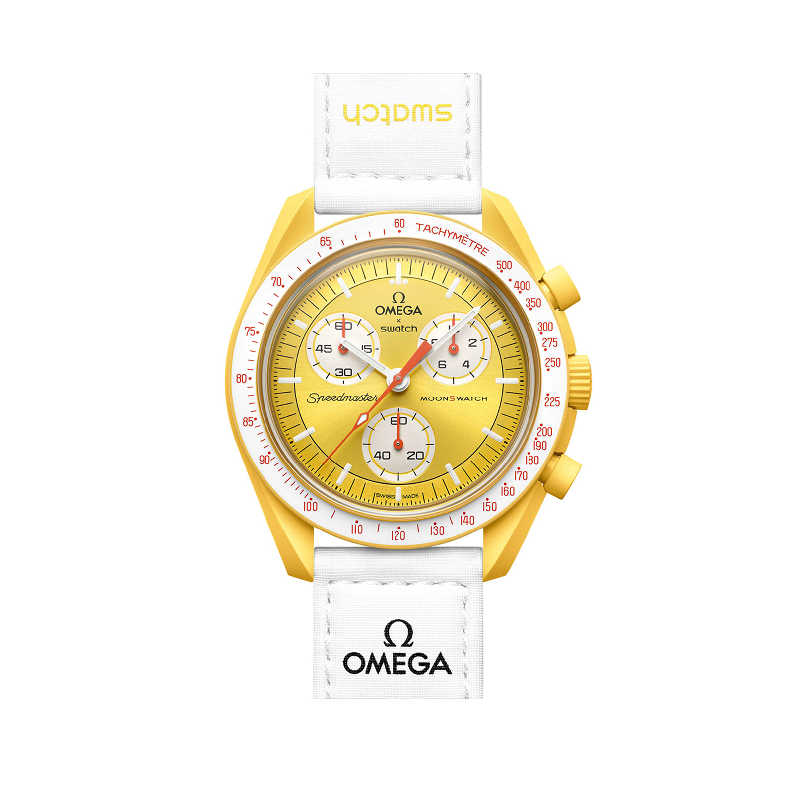 [Super Clone]Swatch x Omega SO33J100 Bioceramic Moonswatch Mission to the Sun