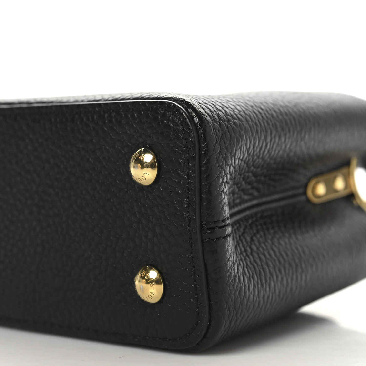 Taurillon Mini Capucines Black