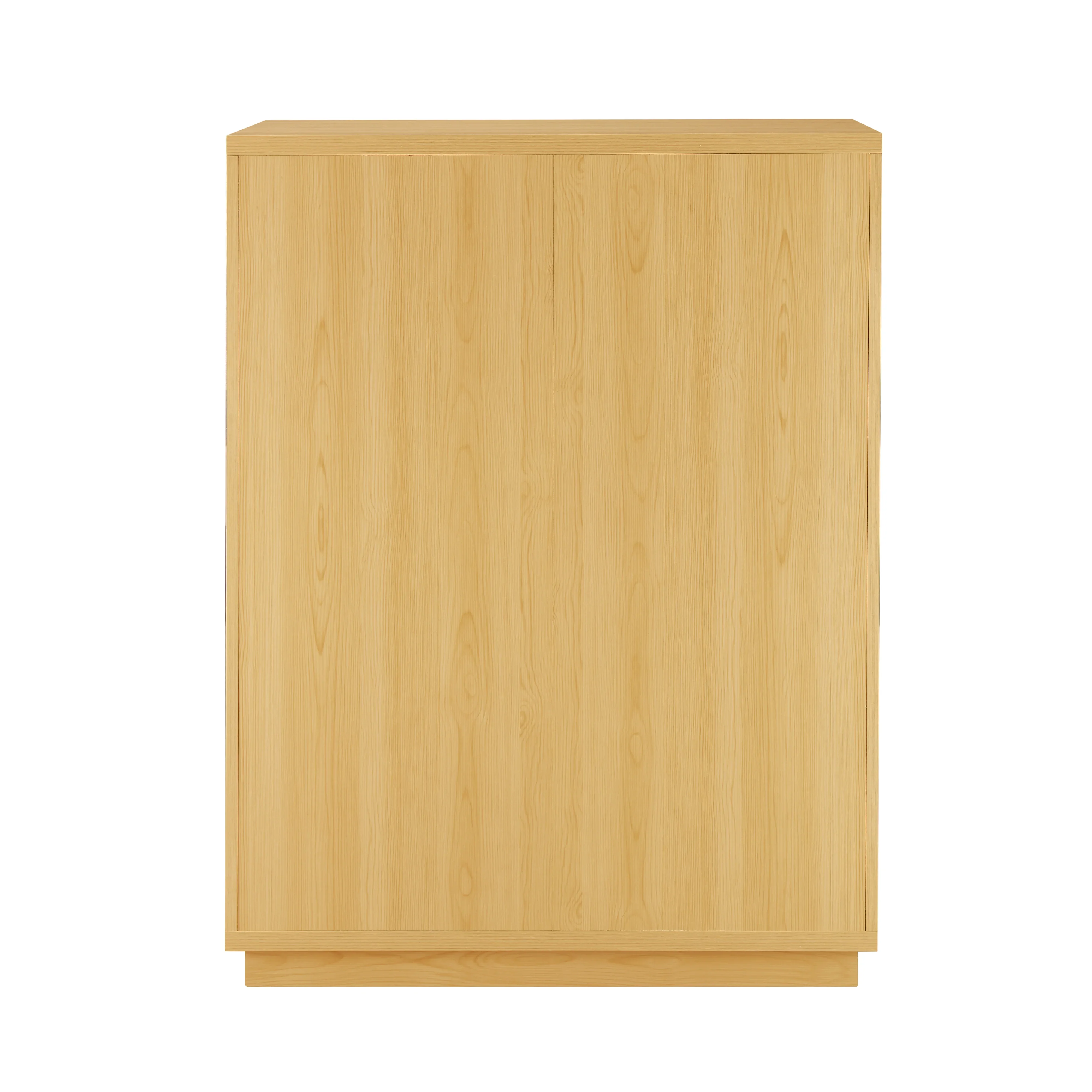 Better Homes & Gardens Lillian Fluted 4 Drawer Dresser, Natural Pine