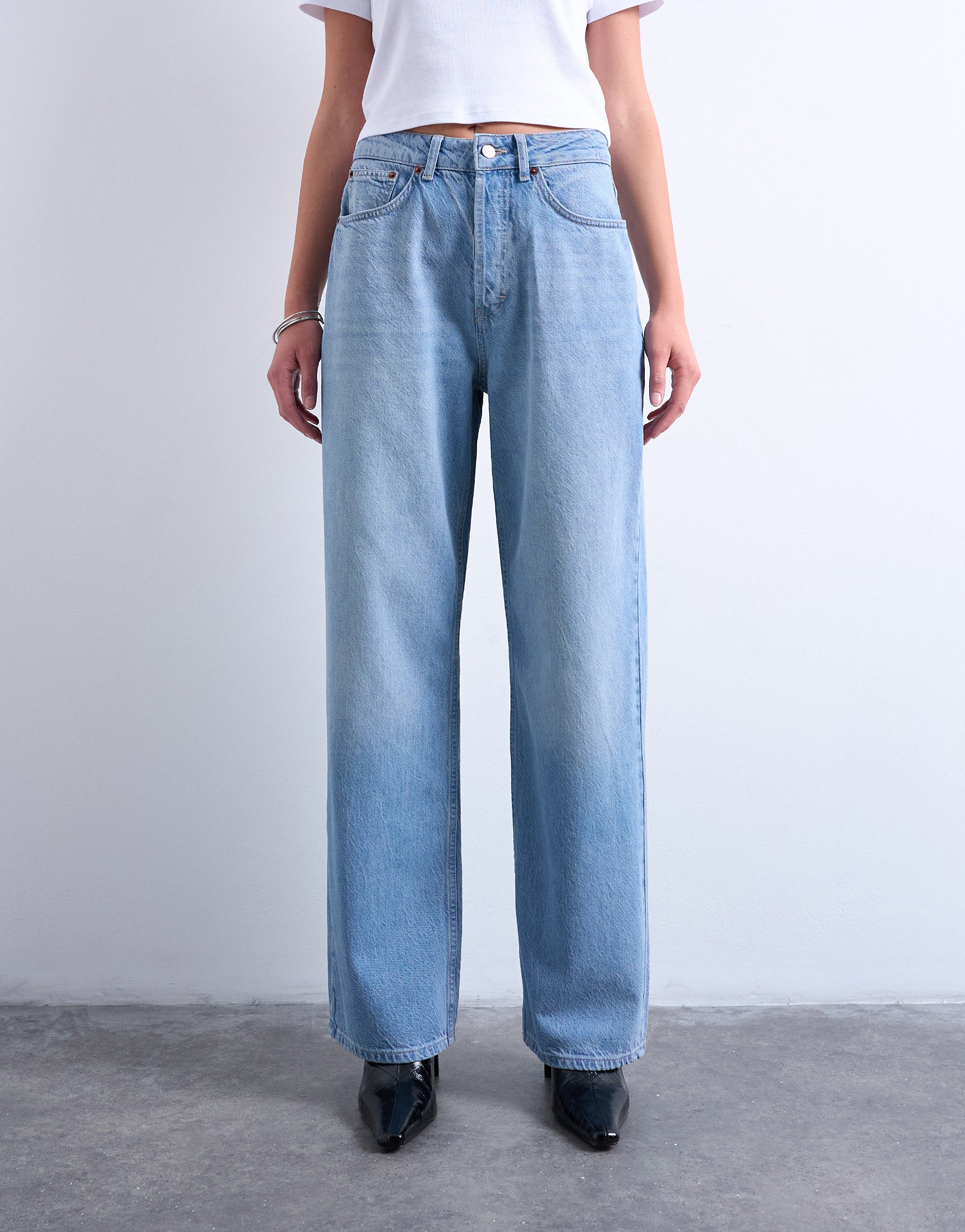 VERO MODA® TSCOLUMN Mid rise Straight Fit Jeans