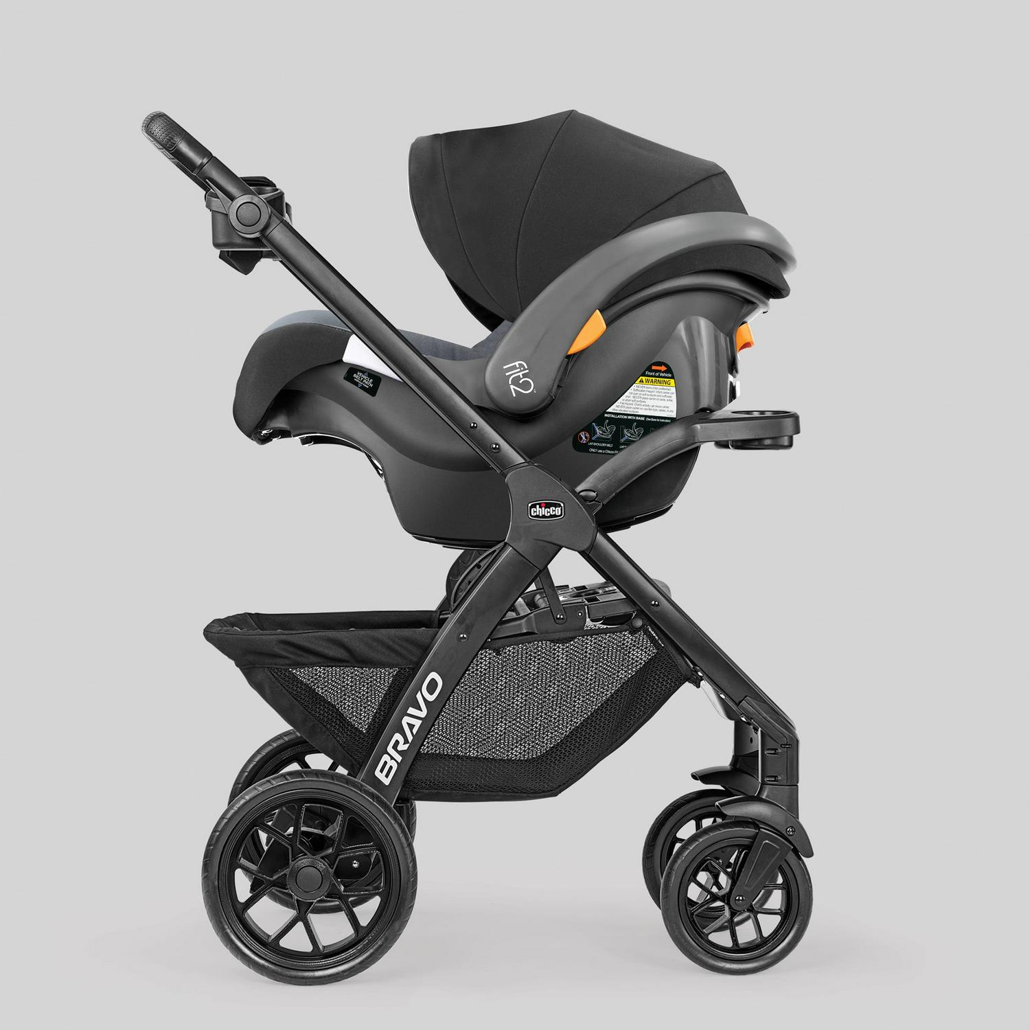 Chicco Fit2 Adapt Infant & Toddler Car Seat - Ember (Black). New