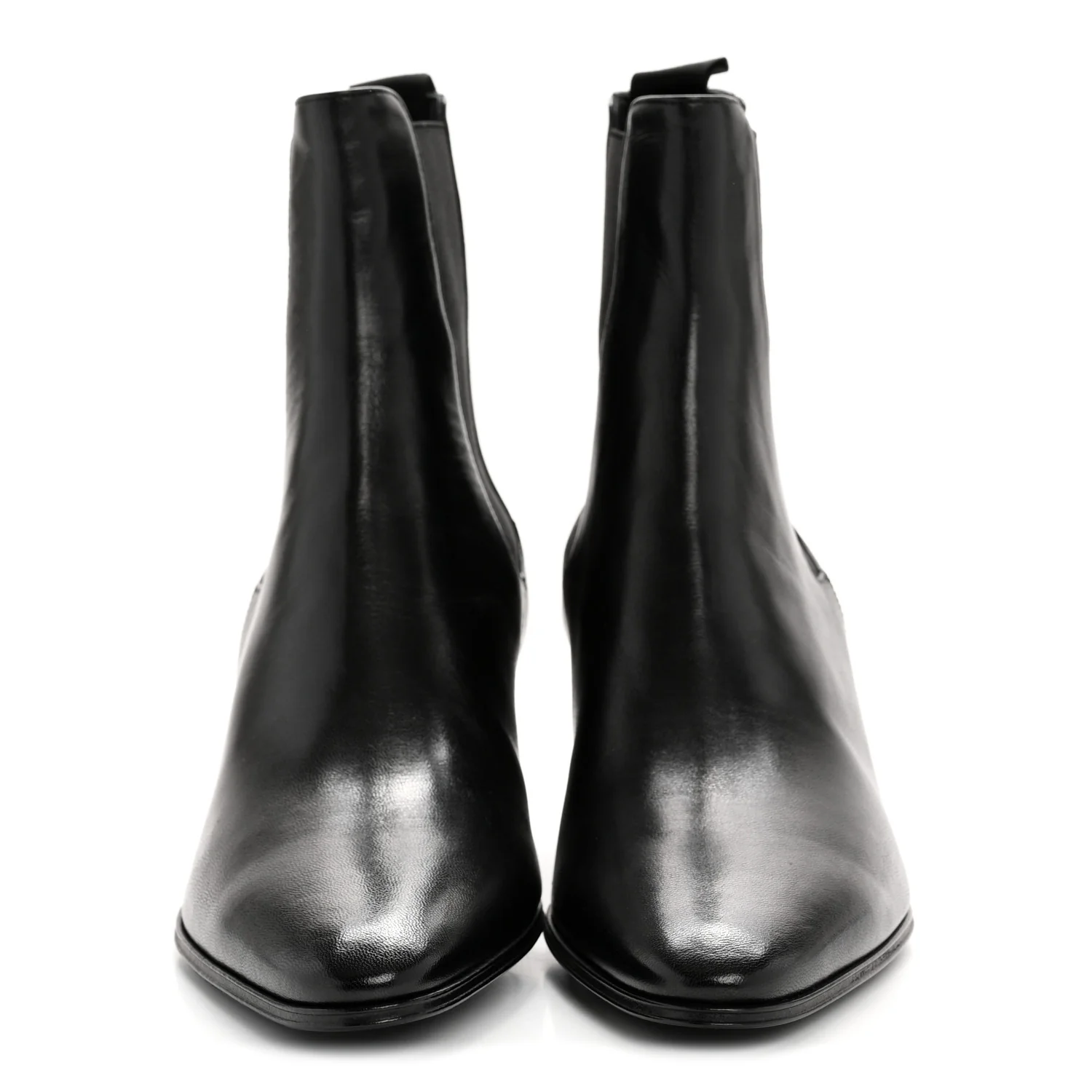 Incrociato Muriel Vassili 60 Ankle Zip Boots 36 Black