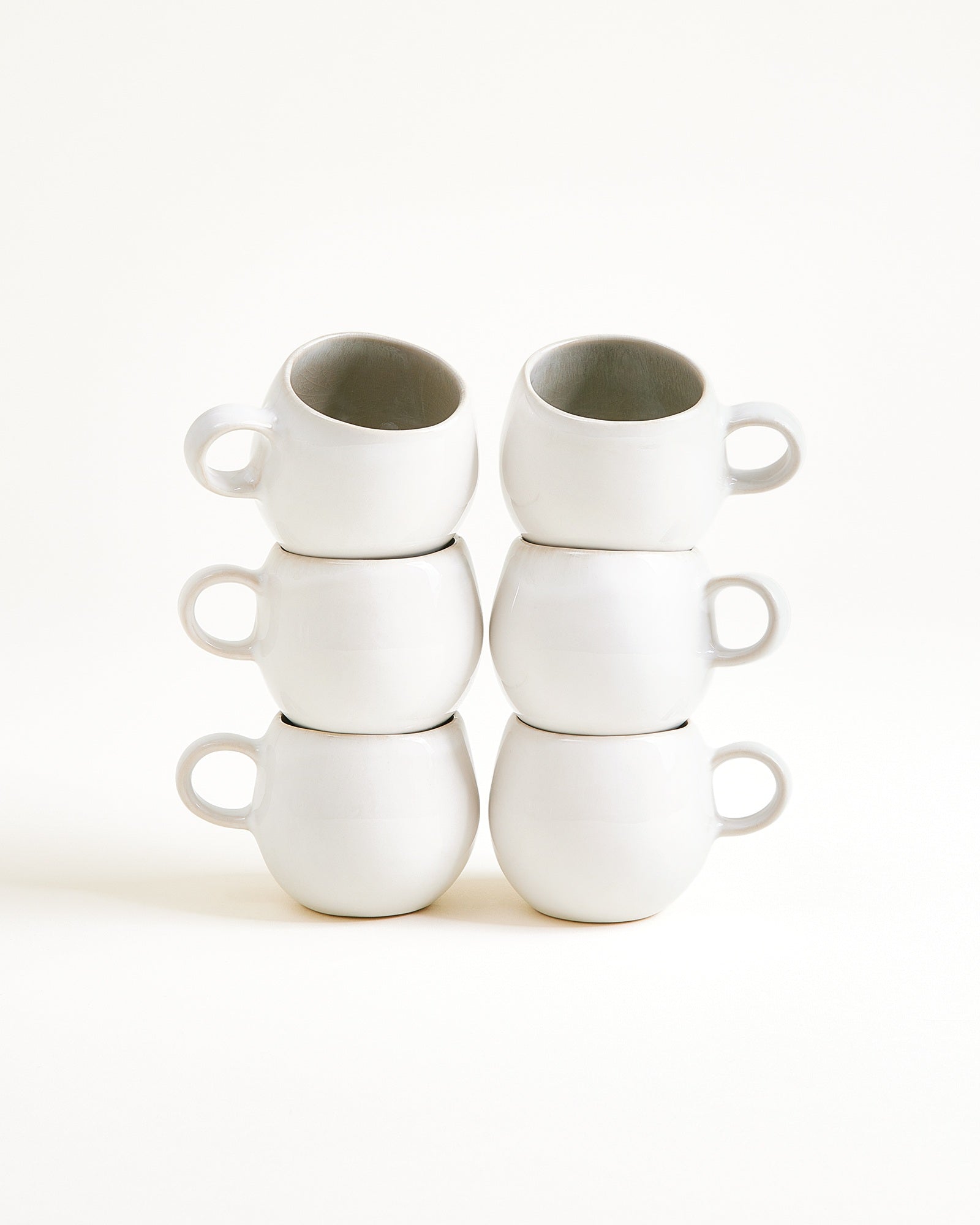 AREIA - ESPRESSO MUG GRAY SET OF 6