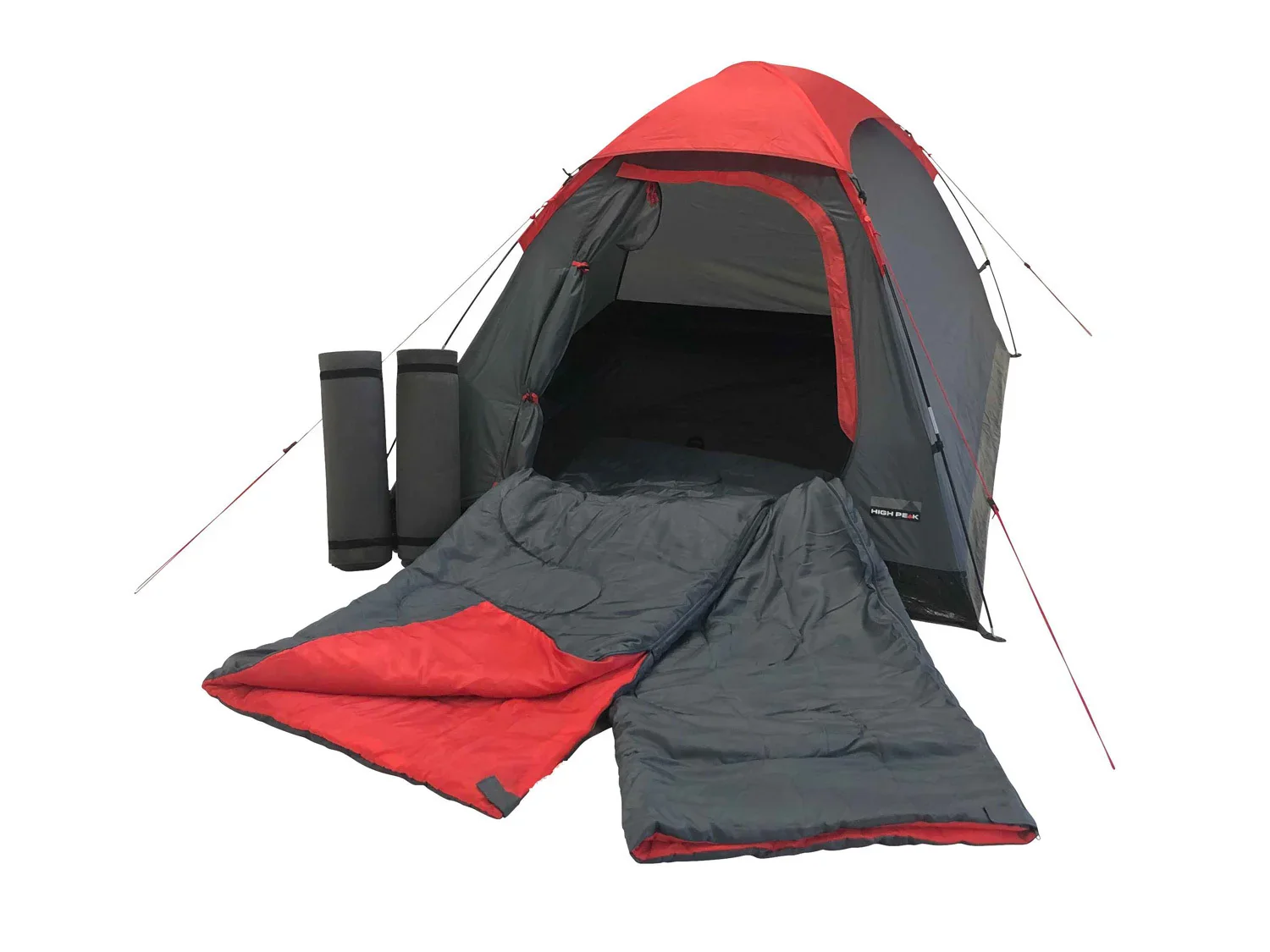 HIGH PEAK Set de camping pour 2 personnes, 5 pices
