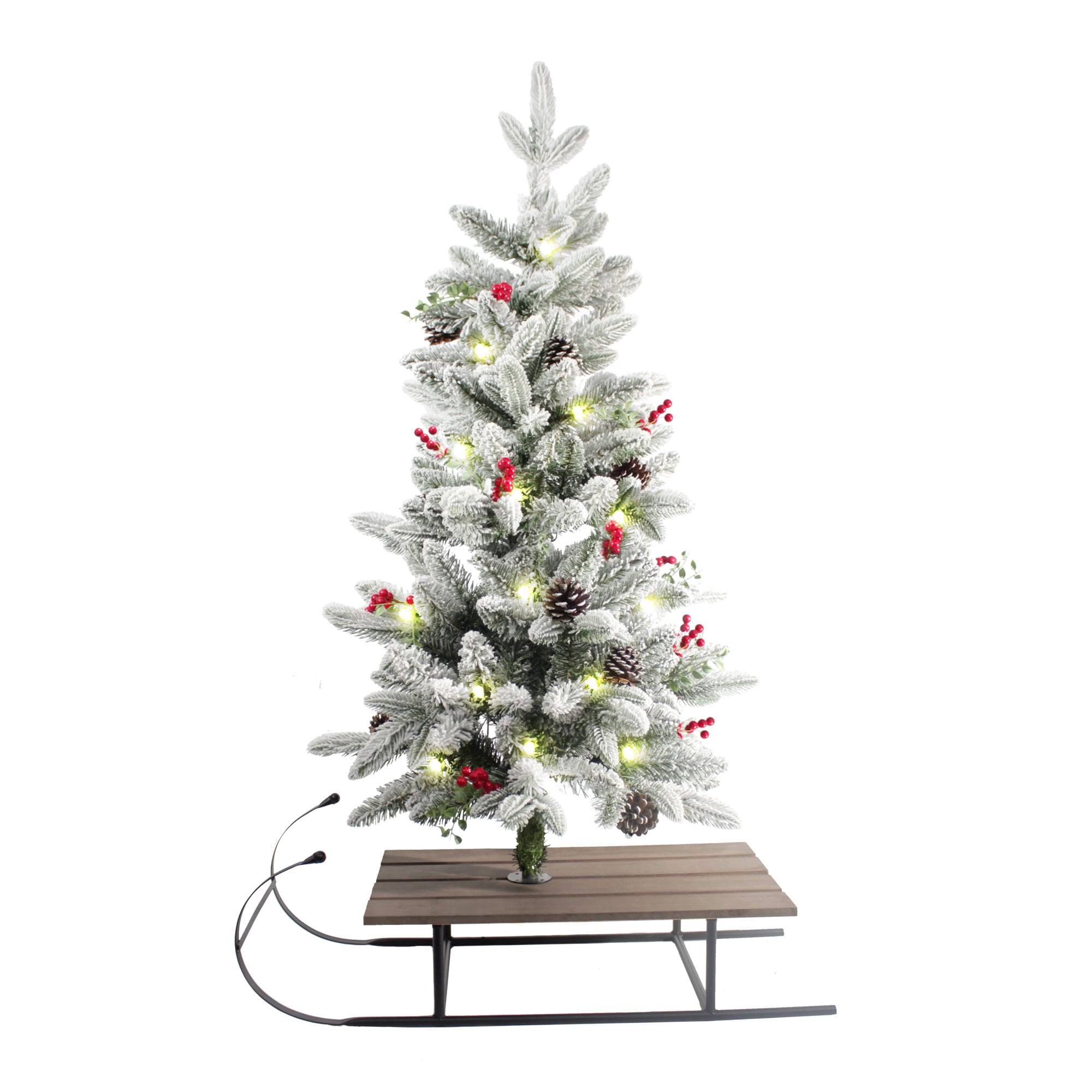 Holiday Living 48-in Lighted Sleigh Electrical Outlet Christmas Decor