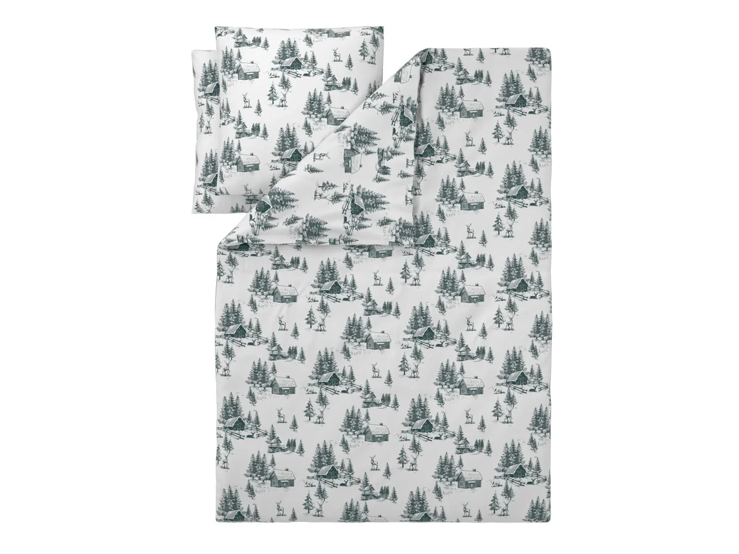 LIVARNO Parure de lit en flanelle, 240 x 220 cm