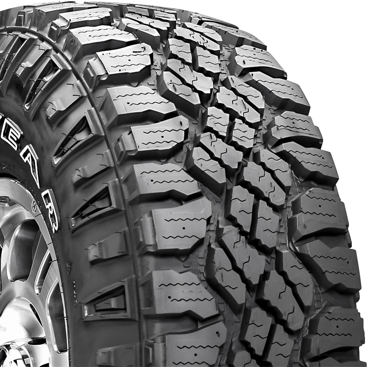 Goodyear Wrangler Duratrac Studdable Rugged Terrain LT235/75R15 104/101Q C Light Truck Tire