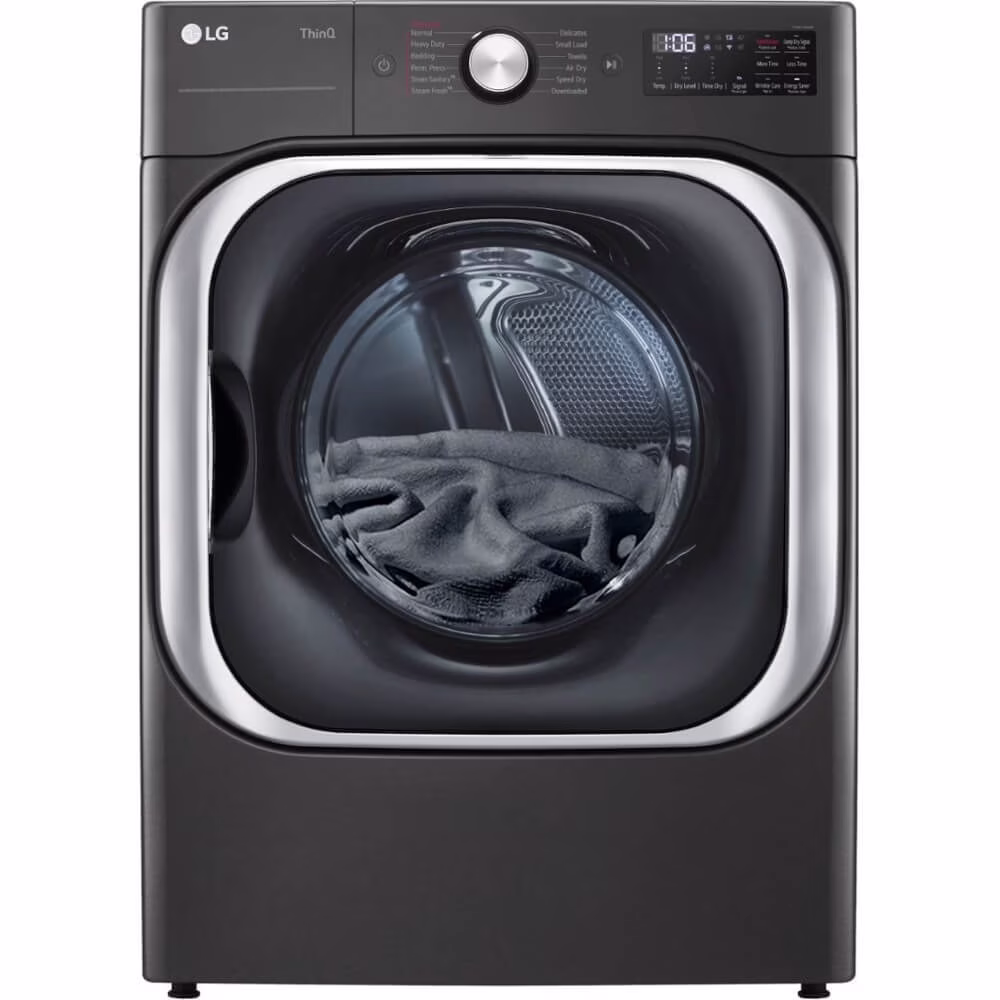LG DLEX8900B Front Load Electric Dryer