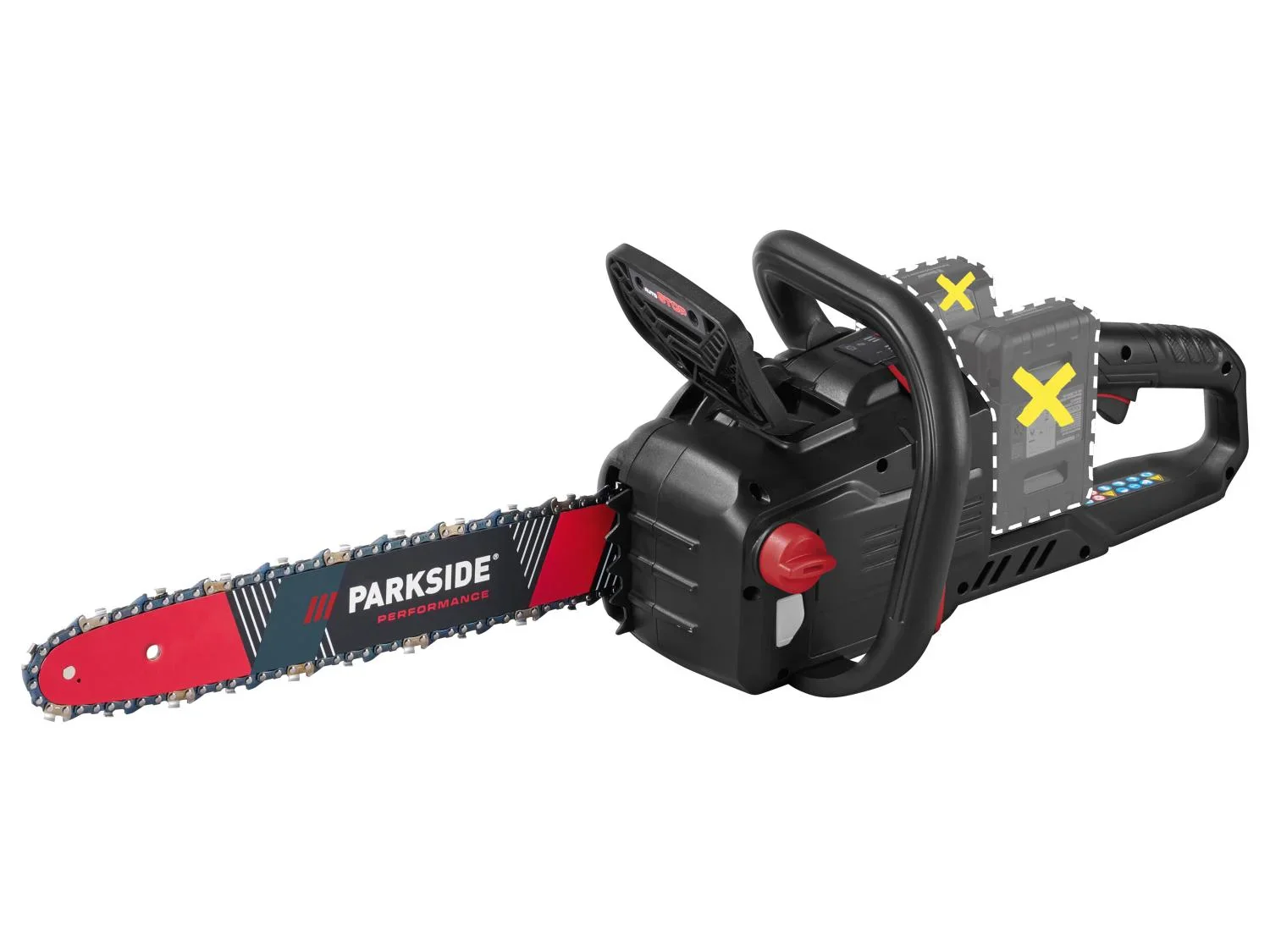 PARKSIDE PERFORMANCE Trononneuse sans fil PPKSA 40-Li C3, 40 V