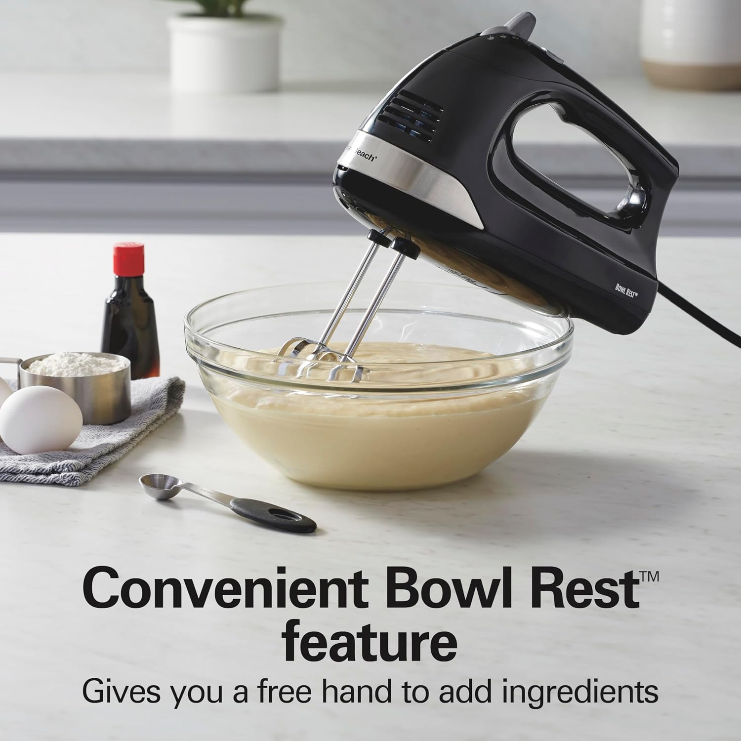 Hamilton Beach 6-Speed Electric Hand Mixer With Easy Clean Beaters