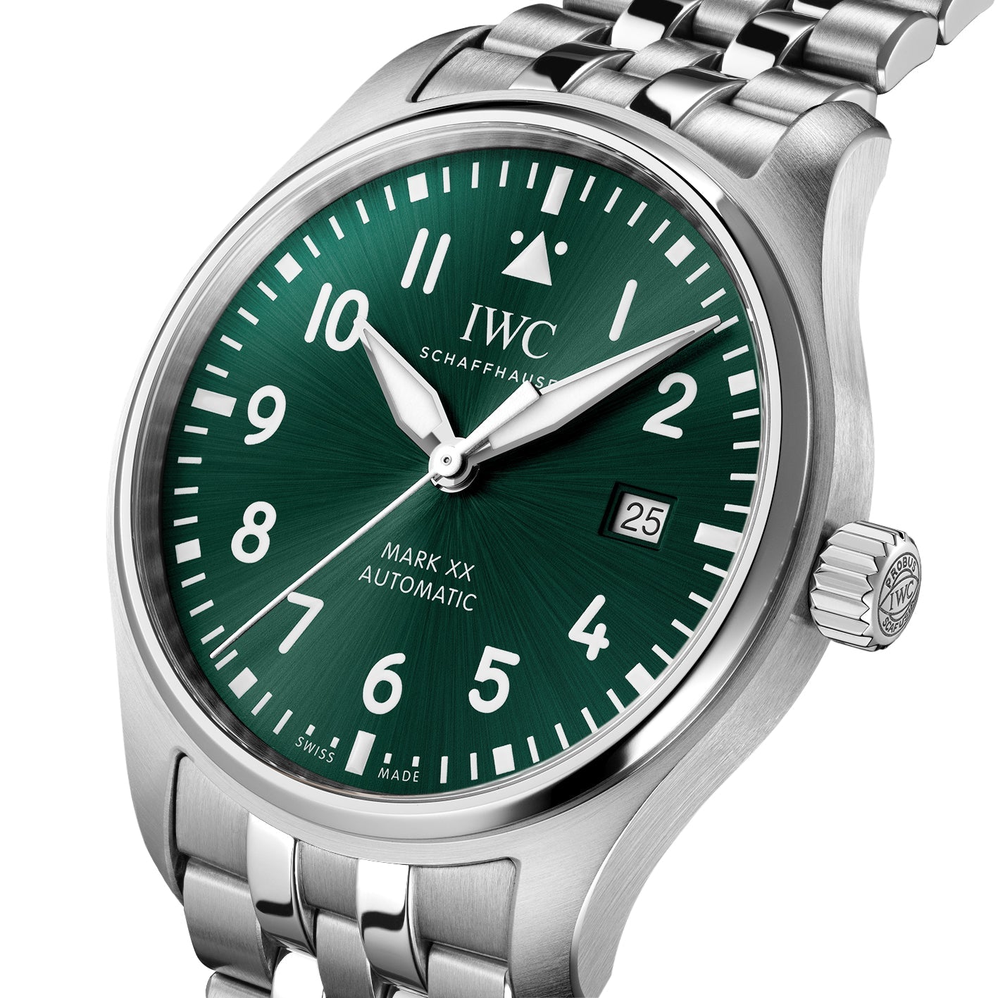 【Super Clone】IWC Pilot's Mark XX 40mm Mens Watch Green IW328206