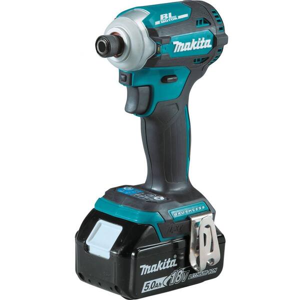 18V LXT Lithium ion Brushless 2 pc Combo Kit 5 0Ah with bonus 18V LXT Brushless 4 1/2 / 5 in X LOCK Angle Grinder Image 6