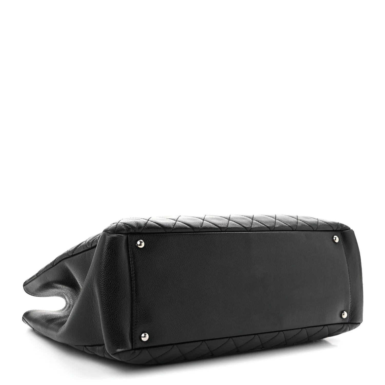 Caviar Quilted XL Grand Shopping Tote GST Black