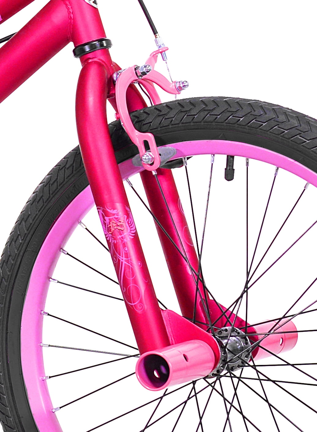 Bicycle 20 In. 2 Cool BMX Girl's Bike. Pink