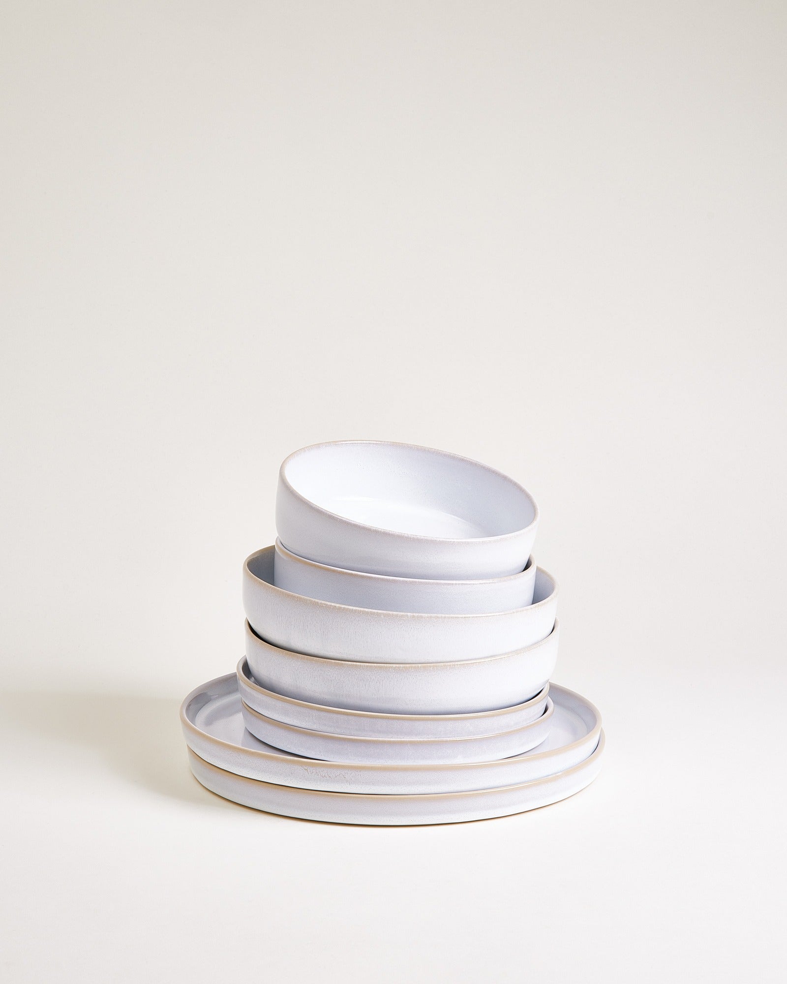CORDOAMA - TABLEWARE SET MODERN WHITE 8 PIECES