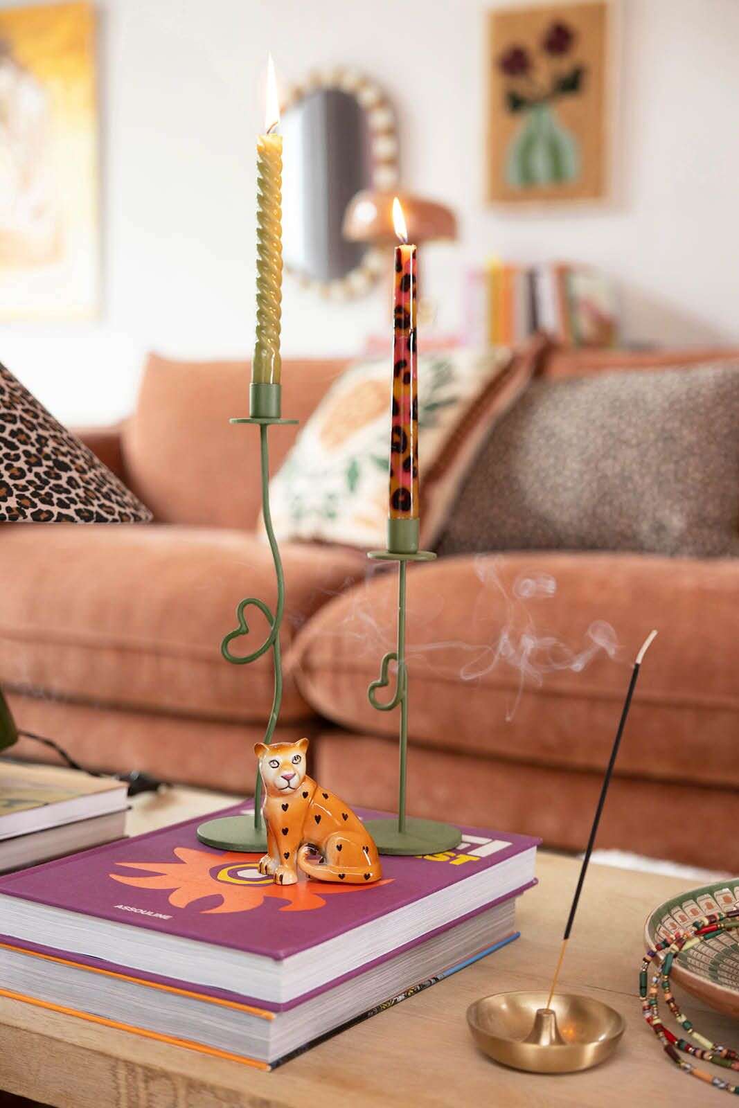 PF candle co. wierook Amber & moss