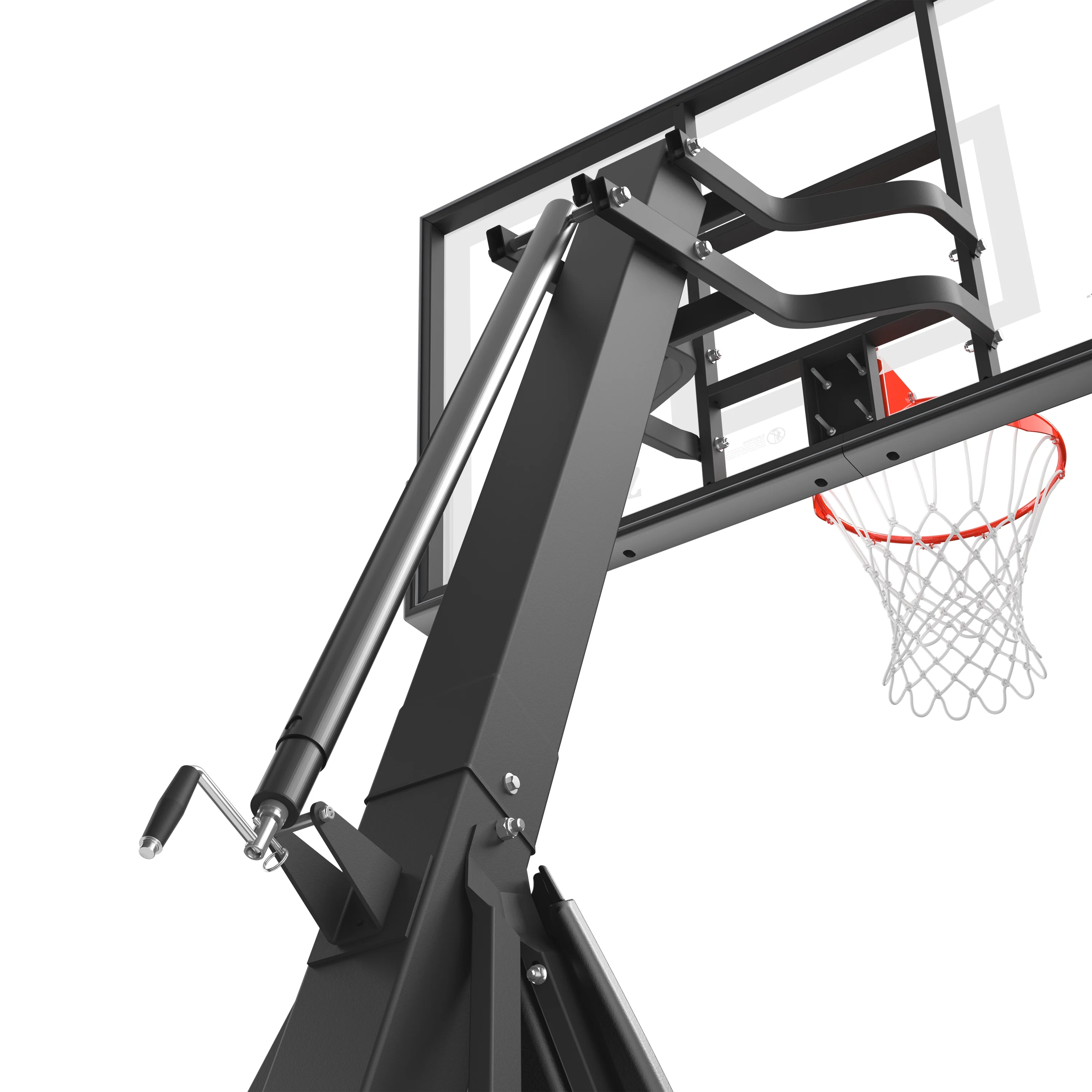 the Beast 72 In. Acrylic Portable Basketball Hoop System - Image 3