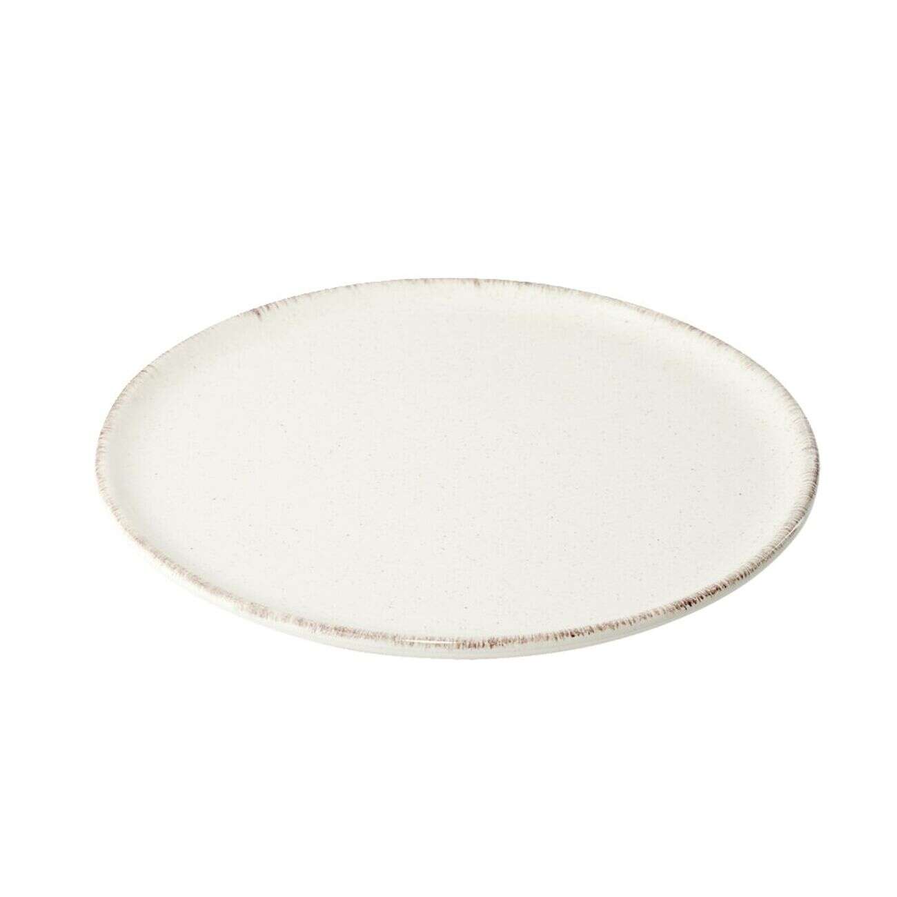 Assiette à dessert ronde Lisbonne grès beige Ø20,5cm