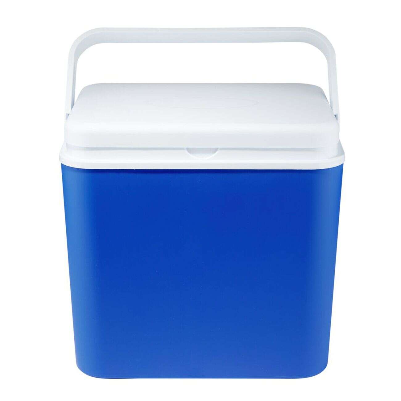 Glacière 30L polypropylène bleu et blanc 39x29,5xH39cm