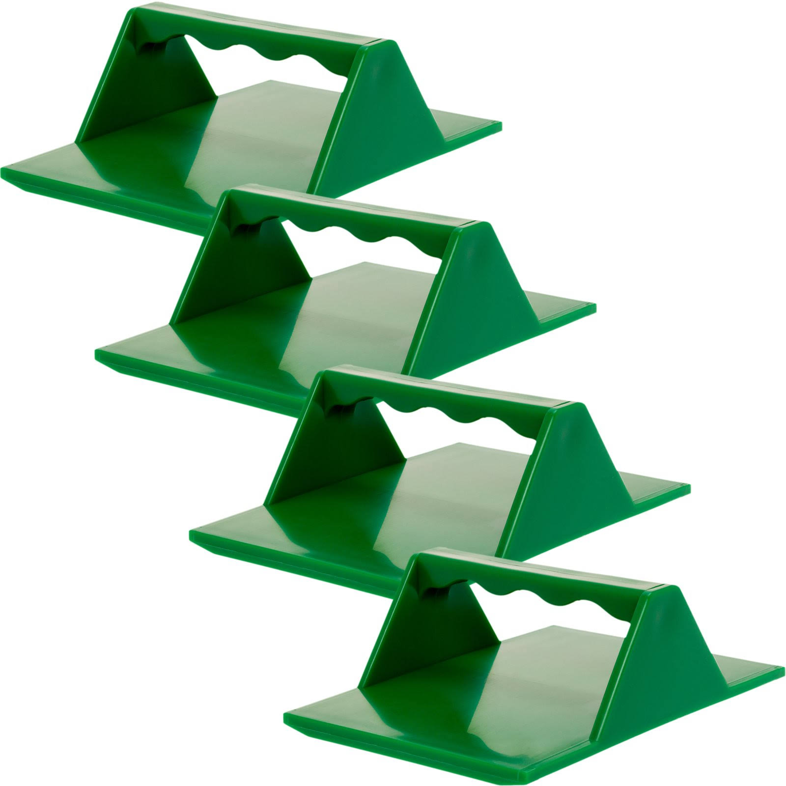 Mindful Design - Tamales Masa Spreader with Easy Grip Ergonomic Handle - Green, 4 Pack