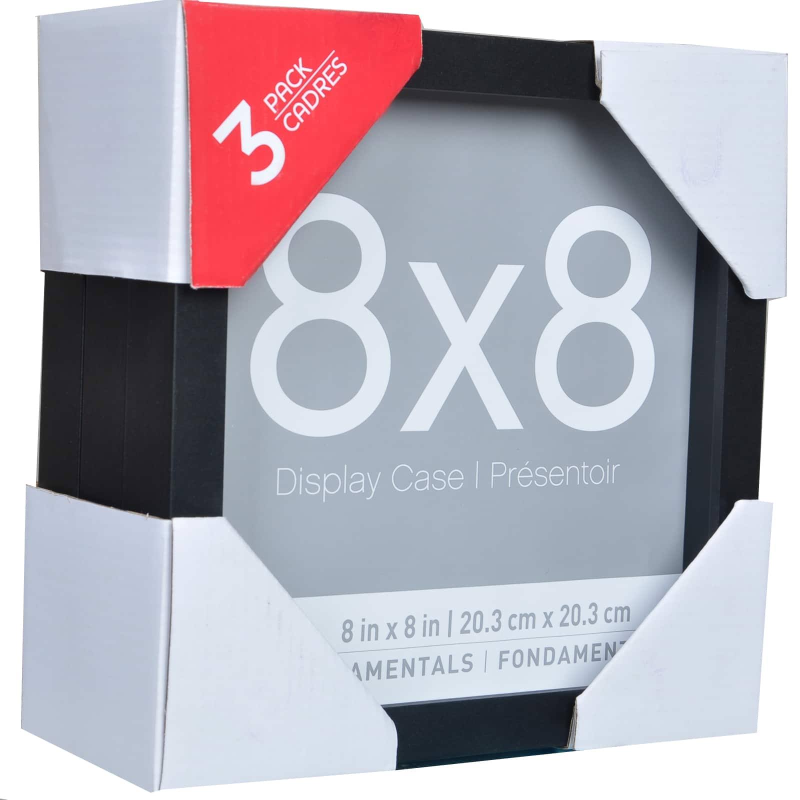 3-Pack Black 8